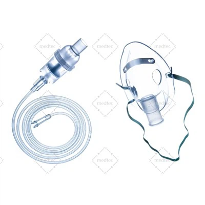 Nebulizer Mask Kit med syrgasrör